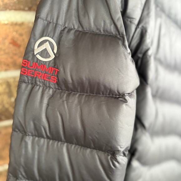 North Face Womens Summit Series Down Jacket S Black 800 Fill Coat Camp Hike - Picture 2 of 8